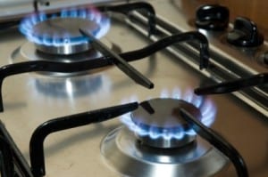 Cooking surface and gas